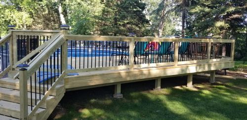 Deck & Patio Installation for Preferred Building & Remodeling in Crown Point, IN