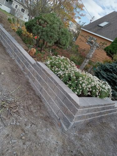 Retaining Walls for Custom Concrete of Maine in Biddeford, ME