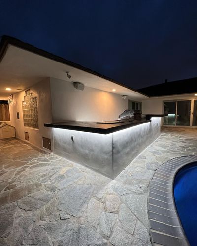 Hardscaping for Banuelos Landscape in Palisades, CA