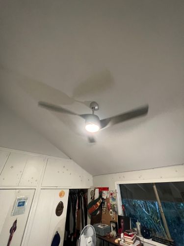 Ceiling Fan Installation for DC Electrical Home Improvements in San Fernando Valley, CA