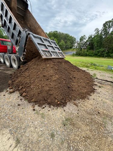 Material Hauling for Schrock’s Land Management in Northern Virginia, Shenandoah Valley, VA