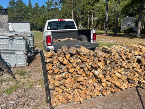 Firewood Delivery for Leland Firewood in Leland, NC