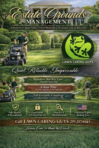 Landscape Design & Installation for Lawn Caring Guys in Cape Coral, FL
