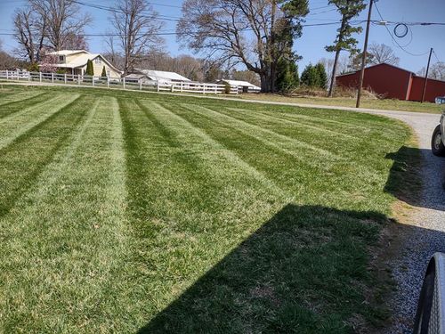 Mowing for Kerr’s Lawn Care in Salisbury, NC