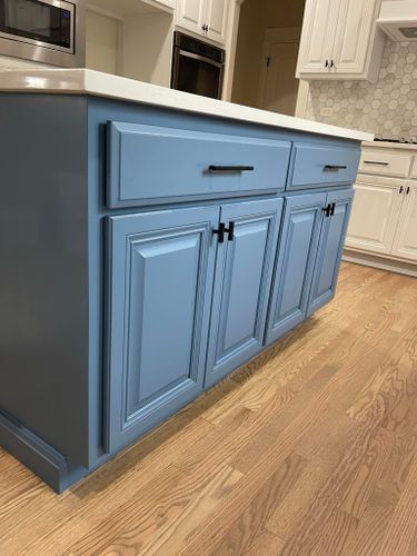 Cabinet Painting for TL Painting in Joliet, IL