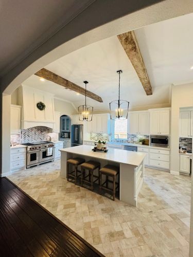 Kitchen Renovation for Starside Construction in Santa Fe, TX