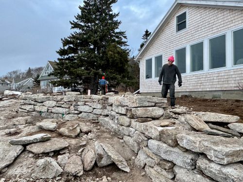 Stone Masonry for Natural Roots in Georgetown, ME