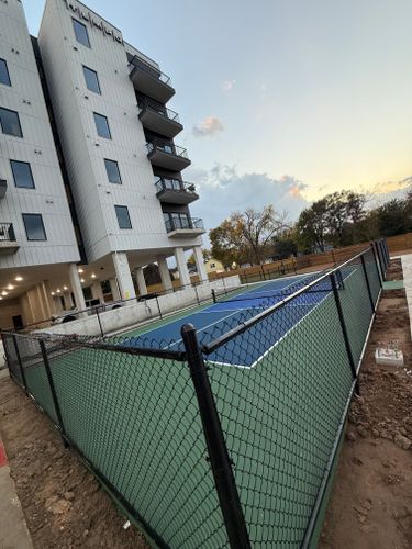 Commercial Chain Link Fencing for Kingdom Fence in Houston, TX