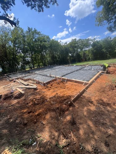 Concrete Foundations for NTX Outdoors Concrete and Excavation LLC in Venus, TX
