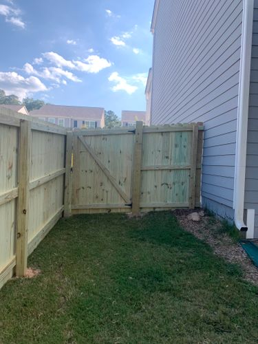 Wooden Fencing for Alpine Fence in Dahlonega, GA