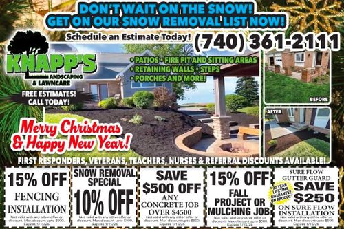  for Knapps Landscaping and Lawn Care in Marion, OH