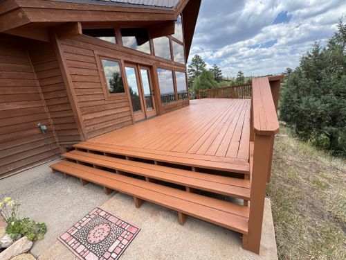 Log Cabin Restoration for Mountain Home Paint & Stain in Pagosa Springs, CO