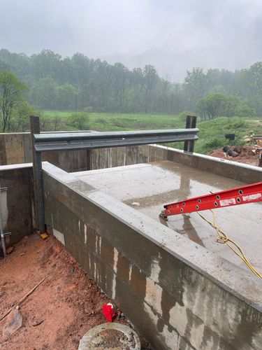 Rebar installation for J & Son Construction LLC in Forest City, NC