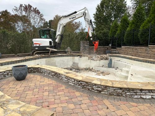 Demolition for Holmes Septic Works LLC in Knoxville, TN 