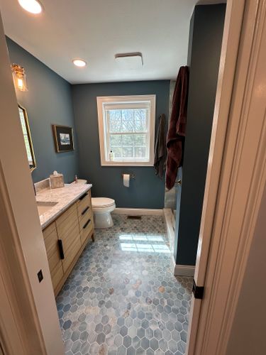 Bathroom Renovation for C&S Remodeling LLC in Hampstead, NH