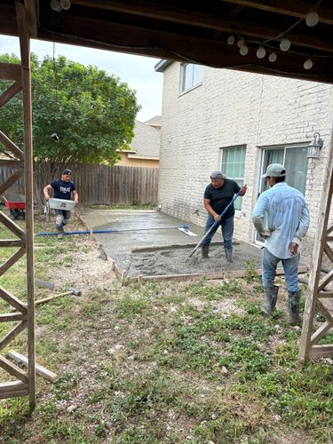 Concrete for Superior Painting and Metal Solutions in Edinburg, TX