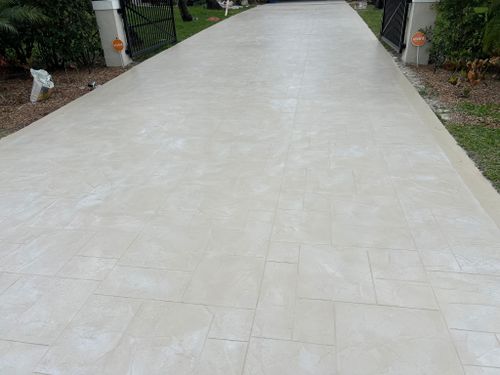 Decorative Concrete Overlay for Beautiful and Affordable Stamped Concrete by Castilla Concrete Finish Design Corp in Sunrise, FL