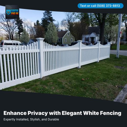 Fence Installation for Santos Fence Inc in Worcester,  MA