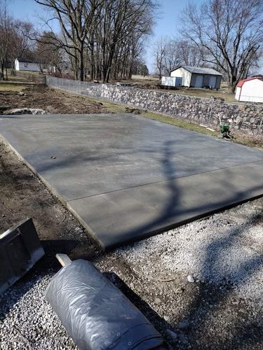 Concrete Patios for MAG Concrete in La Rue, OH