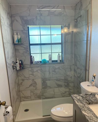 Bathroom Renovation for D&K Remodelers in Orlando, FL