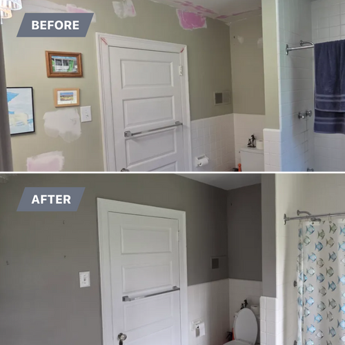 Minor Drywall Repair for Freshlook Painting LLC in Springfield, PA