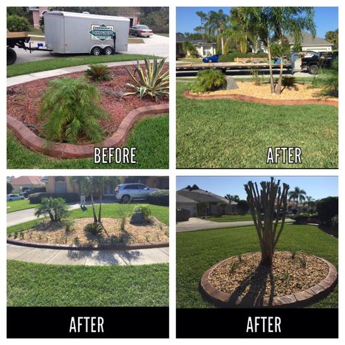 Residential for Cunningham's Lawn & Landscaping LLC in Daytona Beach, Florida