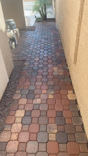 Commercial Driveway & Hardscape Cleaning for Patriot Power Washing in Sunrise Manor, NV