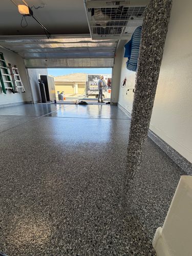 Epoxy Garage Coatings for PRYME EPOXY LLC in Mayer, AZ
