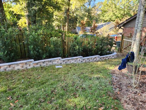 Retaining Wall Construction for Down & Dirty Lawn Svc  in Tallahassee, FL