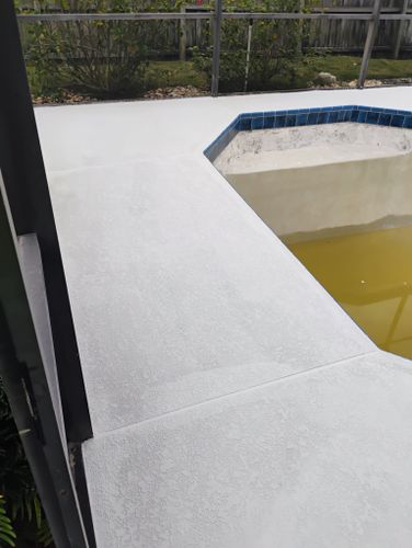 Pool deck resurfacing for American Acrylic Concrete Coatings in Longwood, FL