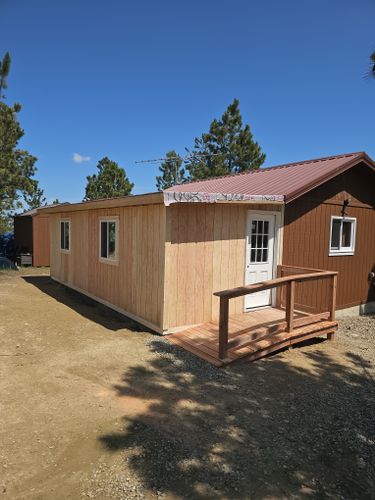Pole Barn Construction for Blue Mountain Construction in Roundup, MT