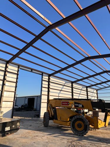 Custom Metal Buildings for CR Fabrication in Royse City, TX
