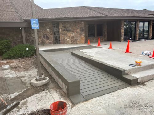 Concrete Slab Construction for Highland Concrete & Landscaping in Colorado Springs, CO