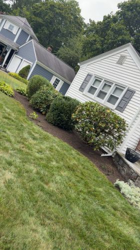 Mulching for Kingston Lawn Care in Providence, RI