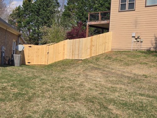 Wood Gates for Premier Fence in Marietta, GA