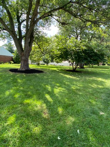 Mulching for Castle JR Landscaping & Painting LLC in Cincinnati, OH