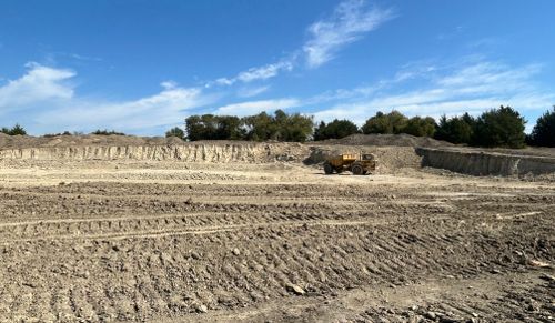 Site Preparation for Paul Stroup Custom Dozing Inc. in Sherman, TX