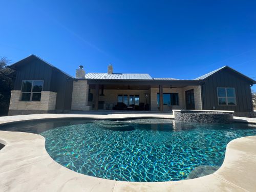 New Custom Homes for ABEL Custom Build & Design, LLC. in New Braunfels, TX