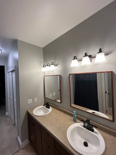 Bathroom Renovation for Kong Construction INC in Dwight, IL