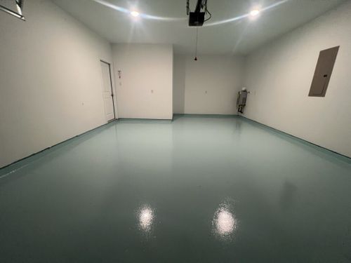 Garage floors for MGD Remodeling in Cypress, TX