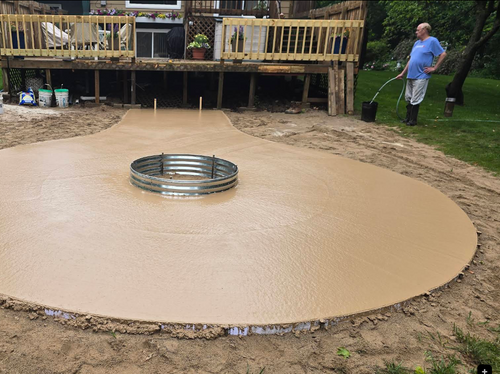 Patio Design & Construction for J&J Masonry and Concrete in Escanana, MI