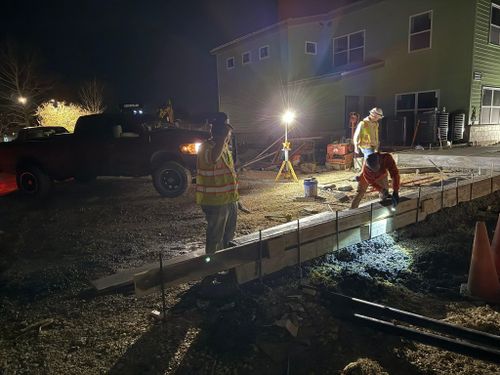 Porches, Patios, & Firepits for Whitfield Concrete Construction in Solsberry, IN