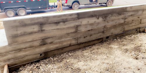 Retaining Wall Construction for B&M Concrete LLC in Longmont, CO