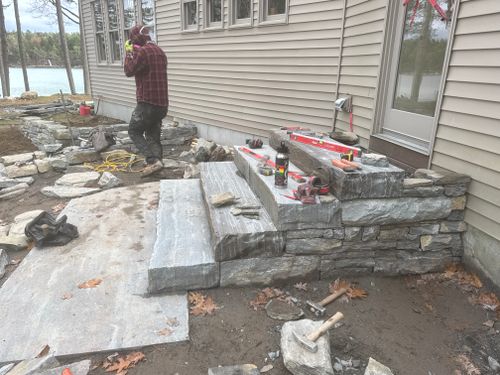 Stone Masonry for Natural Roots in Georgetown, ME