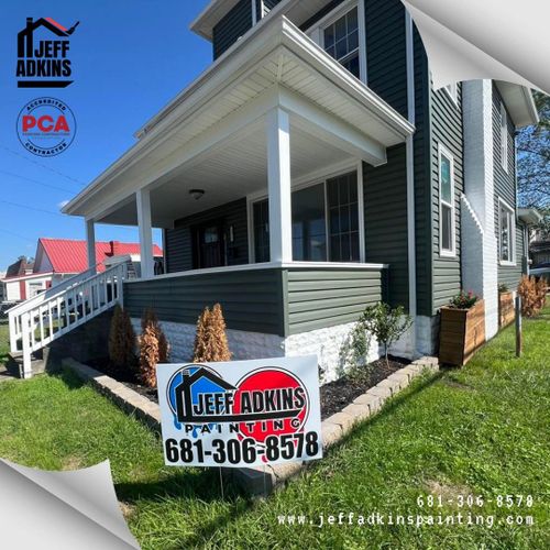 Exterior Painting for Jeff Adkins Painting in Barboursville, WV
