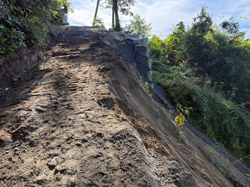 Land Clearing for Elias Grading and Hauling in Black Mountain, NC