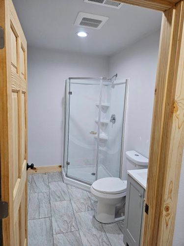 Bathroom Renovation for Blue Mountain Construction in Roundup, MT