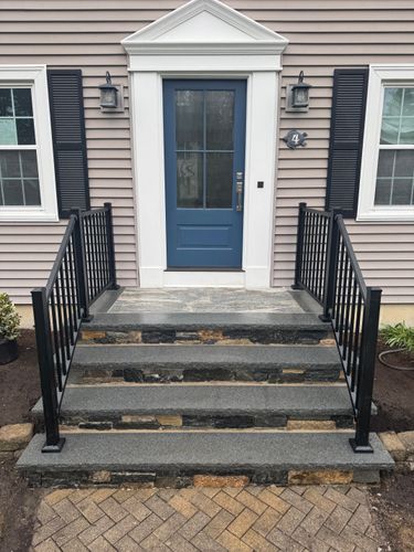 Step Installation for Gonsalves Masonry & Construction in Maynard, MA