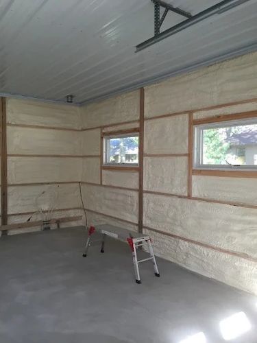 Closed Cell Spray Foam Insulation for D&J Insulation in Howard Lake, MN
