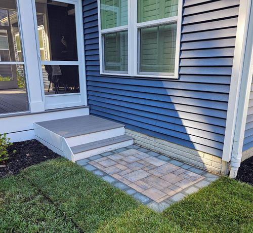 Paver Patio for SoDel Stone Works & Construction LLC in Sussex County, DE